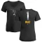 Women's Esteury Ruiz Midnight Mascot V-Neck T-Shirt - Black