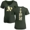 Women's Felipe Alou Backer Slim Fit T-Shirt - Green