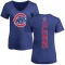 Women's Fergie Jenkins Backer Slim Fit T-Shirt - Royal