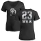 Women's Fernando Tatis Jr. Midnight Mascot V-Neck T-Shirt - Black