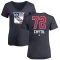 Women's Filip Chytil Name and Number Banner Wave V-Neck T-Shirt - Navy