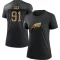 Women's Fletcher Cox 2020 Salute To Service Performance T-Shirt - Black