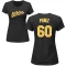 Women's Francisco Perez Name & Number T-Shirt - Black