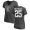 Women's Fred Biletnikoff One Color T-Shirt - Ash