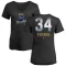 Women's Freddy Fermin Midnight Mascot V-Neck T-Shirt - Black