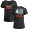 Women's Gale Sayers Midnight Mascot T-Shirt - Black