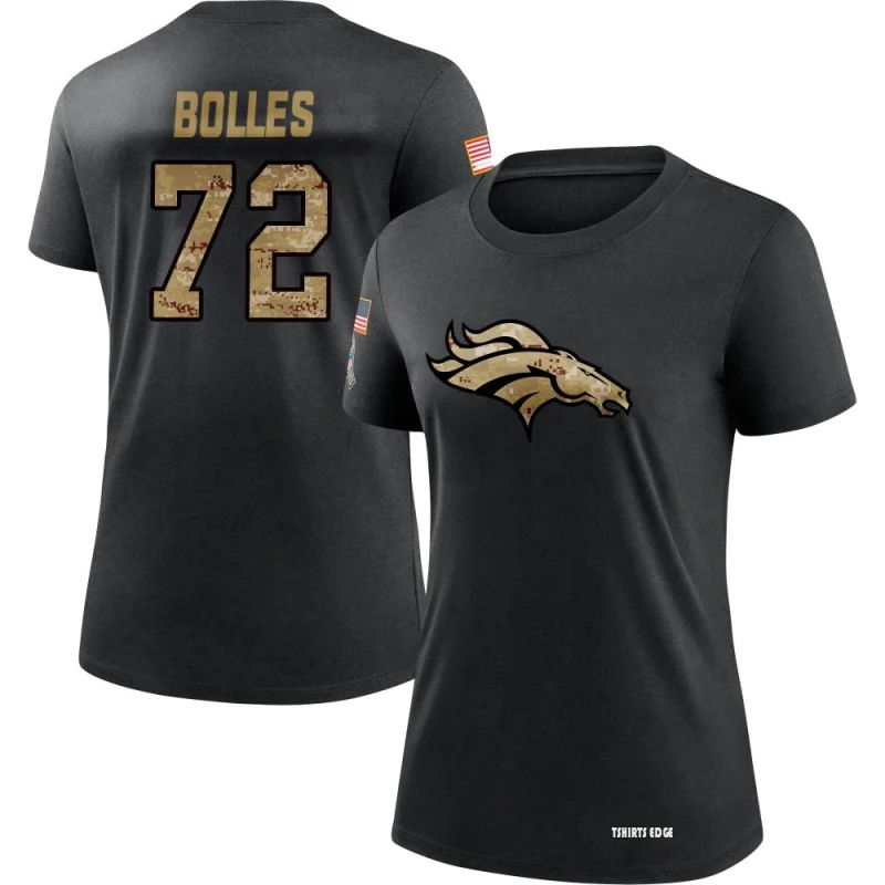 Garett Bolles 2020 Salute To Service Performance T-Shirt - Black -  Tshirtsedge