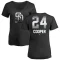 Women's Garrett Cooper Midnight Mascot V-Neck T-Shirt - Black