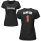 Women's Garrett Hampson Name & Number T-Shirt - Black