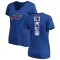 Women's Garrett McGhin Backer Slim Fit T-Shirt - Royal