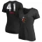 Women's Garrett Temple Midnight Mascot T-Shirt - Black