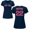 Women's Garrett Whitlock Name & Number T-Shirt - Navy