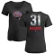 Women's Garry Maddox Midnight Mascot V-Neck T-Shirt - Black