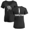 Women's Garry Templeton Midnight Mascot V-Neck T-Shirt - Black