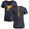 Women's Garry Unger One Color Backer T-Shirt - Navy