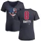 Women's Gary Gaetti Name and Number Banner Wave V-Neck T-Shirt - Navy