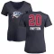 Women's Gary Payton Name and Number Banner Wave V-Neck T-Shirt - Navy