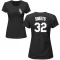 Women's Gavin Sheets Name & Number T-Shirt - Black