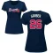 Women's Gene Garber Name & Number T-Shirt - Navy