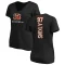 Women's Geno Atkins Backer Slim Fit T-Shirt - Black