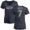 Women's Geno Smith Name & Number Slim Fit T-Shirt - Navy