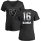 Women's George Blanda Midnight Mascot T-Shirt - Black