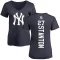 Women's Giancarlo Stanton Backer Slim Fit T-Shirt - Navy