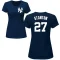 Women's Giancarlo Stanton Name & Number T-Shirt - Navy