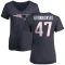 Women's Glenn Gronkowski Name & Number T-Shirt - Navy