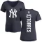 Women's Gleyber Torres Backer Slim Fit T-Shirt - Navy