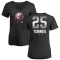 Women's Gleyber Torres Midnight Mascot V-Neck T-Shirt - Black