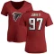 Women's Grady Jarrett Name & Number Slim Fit T-Shirt - Red