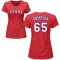 Women's Grant Anderson Name & Number T-Shirt - Red