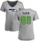 Women's Greg Olsen Name & Number Slim Fit T-Shirt - Ash