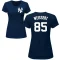 Women's Greg Weissert Name & Number T-Shirt - Navy