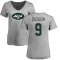 Women's Greg Zuerlein Name & Number Slim Fit T-Shirt - Ash