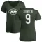 Women's Greg Zuerlein Name & Number Slim Fit T-Shirt - Green