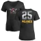 Women's Gregory Polanco Midnight Mascot V-Neck T-Shirt - Black