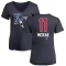 Women's Hal Mcrae Name and Number Banner Wave V-Neck T-Shirt - Navy