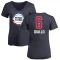 Women's Hamidou Diallo Name and Number Banner Wave V-Neck T-Shirt - Navy