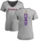 Women's Harrison Smith Backer V-Neck T-Shirt - Ash