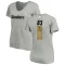 Women's Heath Miller Backer V-Neck T-Shirt - Ash