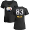 Women's Heath Miller Midnight Mascot T-Shirt - Black