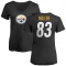 Women's Heath Miller Name & Number Slim Fit T-Shirt - Black