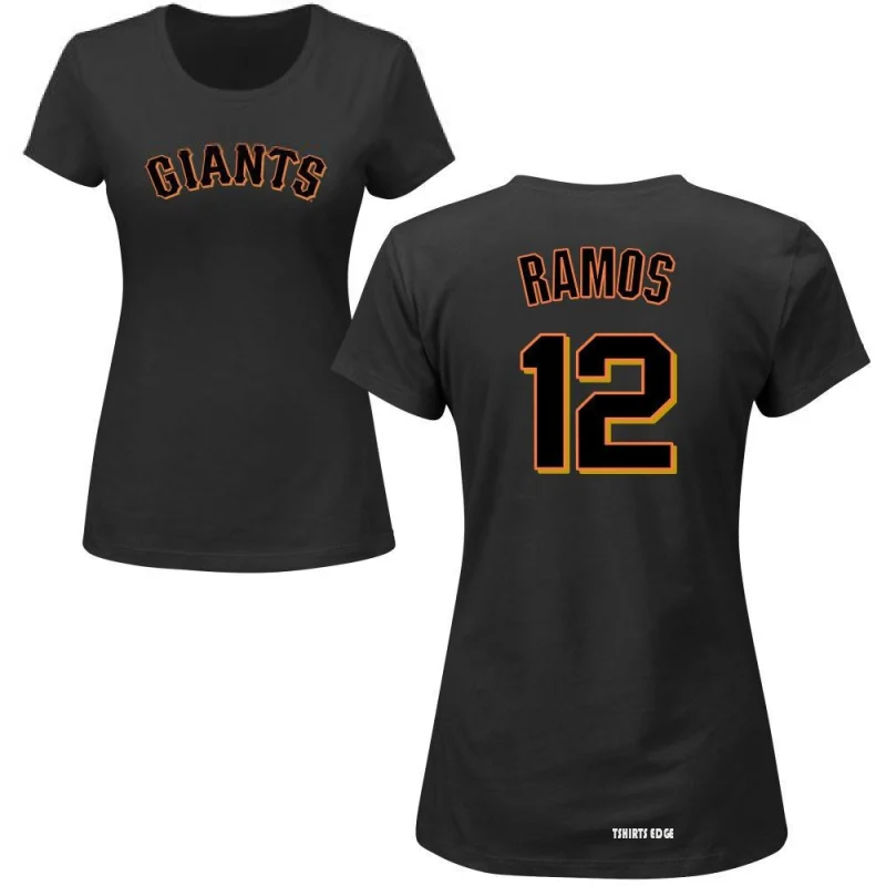 Heliot Ramos Name & Number T-Shirt - Black - Tshirtsedge