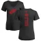 Women's Henrik Zetterberg One Color Backer T-Shirt - Black