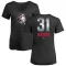 Women's Henry Ramos Midnight Mascot V-Neck T-Shirt - Black