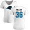 Women's Herb Miller Name & Number Slim Fit T-Shirt - White