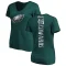 Women's Herman Edwards Backer Slim Fit T-Shirt - Green