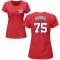 Women's Hobie Harris Name & Number T-Shirt - Red